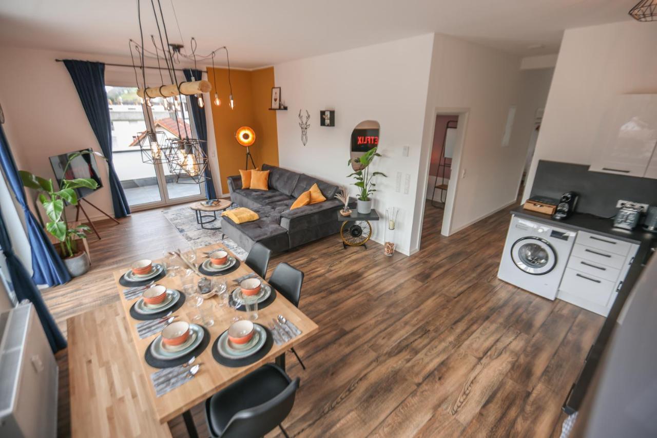 Ferienwohnung Penthouse I 106 Qm I 2 Balkone I Boxspring I Nespresso I Parkplatz Oberharmersbach Exterior foto