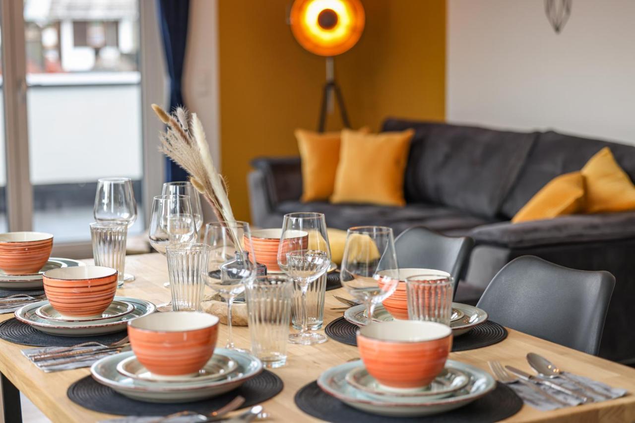 Ferienwohnung Penthouse I 106 Qm I 2 Balkone I Boxspring I Nespresso I Parkplatz Oberharmersbach Exterior foto